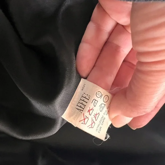 Vintage Moschino Cheap and chic Black Coat Italy size 40 US 6 - Picture 14 of 14